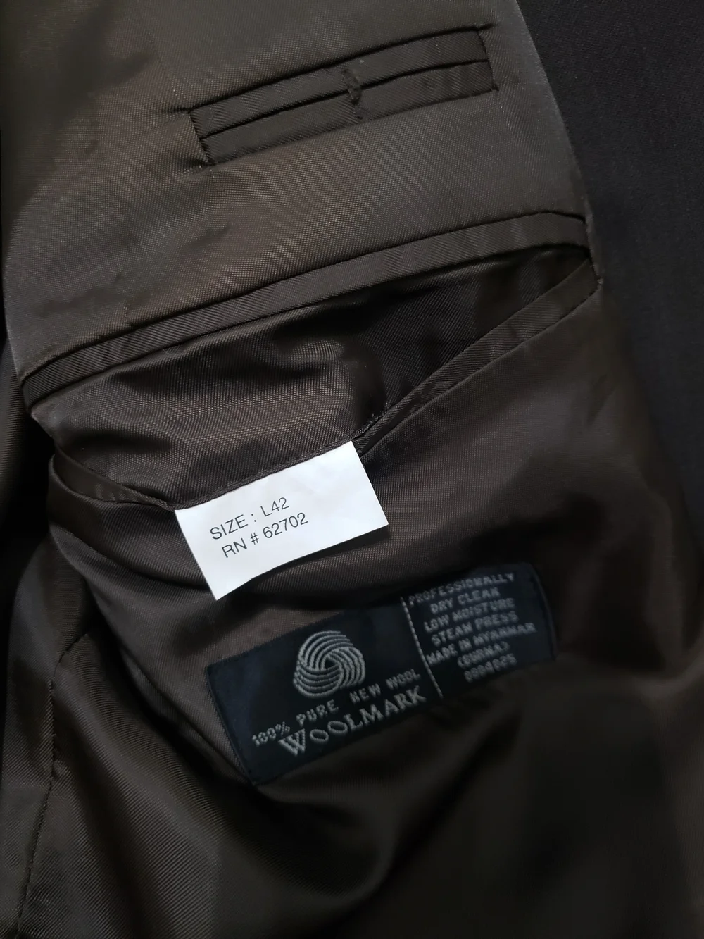 Cornelli Exclusive Collection 100% Wool Double Breasted Suit L42